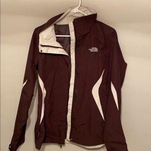North Face HyVent Shell and Fleece